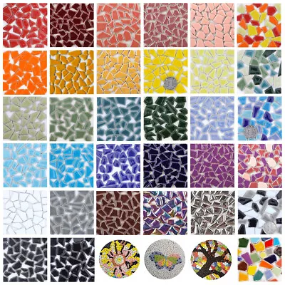 Ceramic Mosaic Tiles Tiny Irregular Porcelain Crafts Art Pieces Hobbies Material • $16