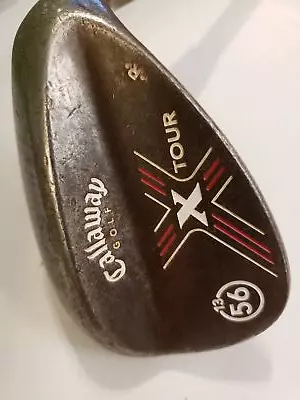 Used Callaway X Tour Forged Sandwedge - 56* - 13*B - Vintage - Wedge Flex - RH • $25.03