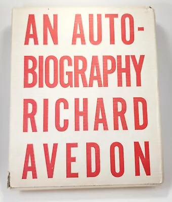 An Autobiography Richard Avedon 1993  W Box First Edition Photography Vtg Photo • $120