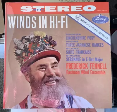 Frederick Fennell W/Eastman Wind Ensemble-Winds In Hi-Fi Mercury SR90173 NM-/EX! • $29.95