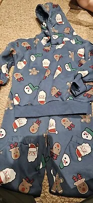 Toddler Christmas 2 Piece Outfit Blue 2-3 Years  • £2