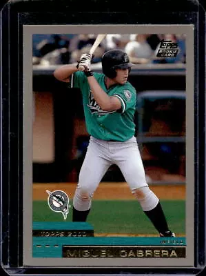 2000 Topps Traded Miguel Cabrera Rookie RC #T40 • $0.99