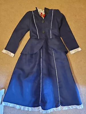 9-10 Years Kids Mary Poppins Costume • £4