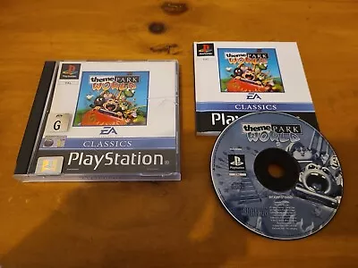 Sony PlayStation 1 (PS1) - Theme Park World • $22.99