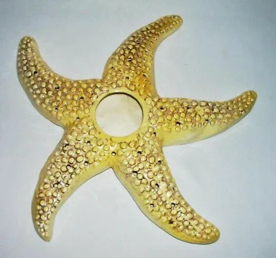 CERAMICRAFT (Tropic Treasures)~ Vintage  STARFISH  FLOWER FROG~ San Clemente CA • $22