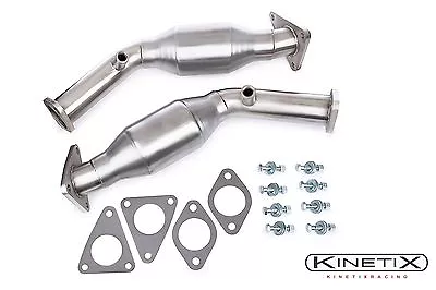 Kinetix Racing High Flow Catalytic Converters For Infiniti G35 G37 07-15 V36 • $489.99