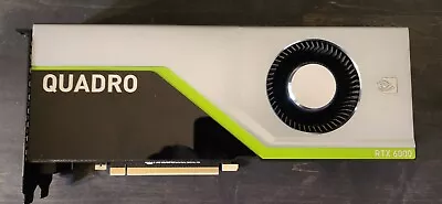 NVIDIA Quadro RTX 6000 24GB GDDR6 Graphics Card • $1700