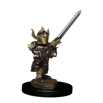 $17.95 • Buy Dungeons & Dragons Premium Male Halfling Fighter Pre-Painted Figure