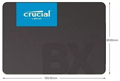 Crucial BX500 480GB 3D NAND SATA 6.35 Cm 2.5-inch SSD (CT480BX500SSD1) • $79.02