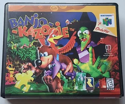 Banjo Kazooie CASE ONLY Nintendo 64 N64 Box BEST Quality Available • $14.97