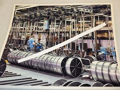 Vintage Acme Interlake Steel Mill Plant View Industrial Photo 8X10 #38 • $7.99