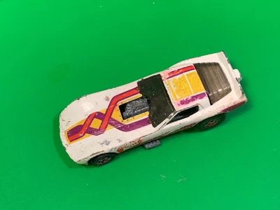 $23.68 • Buy Hot Wheels Corvette Fever 1977 Malaysia,classic USA V8 Muscle Hot Rod Car 