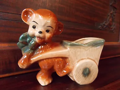 Mid Century Royal Copley Bear Planter • $11