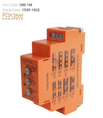 Foxtam Din Rail Mounted Multi Function Timer • £29.99