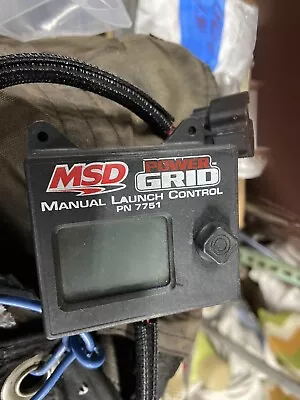 MSD 7751 Manual Launch Control For MSD Grid USED* Remote CH • $199.99