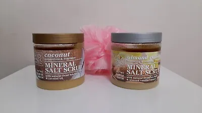 £12.50 • Buy Dead Sea Collection Mineral Salt Scrub 2 X 660g , 1 X Coconut 1 X Almond Vanilla