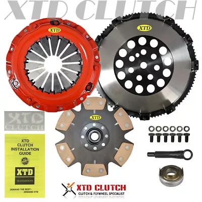 XTD STAGE 4 CLUTCH & FLYWHEEL KIT 93 94 95 96 97 98 99 ECLIPSE GSX TALON TSi  • $238.95