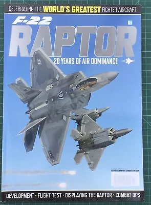 Military Aviation Books - US AIR FORCE F22 RAPTOR “20 YEARS OF AIR DOMINANCE” • £2.99