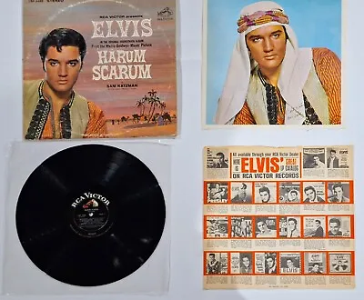 Elvis Presley LP & Bonus Photo - Harum Scarum - RCA Victor # LSP-3468 • $65