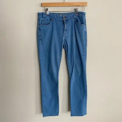 Anthropologie MIH Jeans Paris Aviator Mid Rise Cropped Slim Leg Womens 27 • $7.98