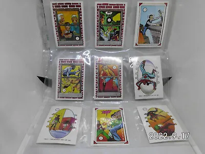 1988 Comic Images The World Of Spiderman Card Sticker Set 1-50 • $114.95
