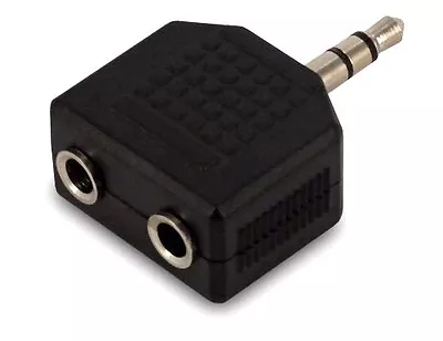 £2.75 • Buy 3.5 Mm Earphone Headphone Y Splitter Cable Adapter Jack Male To Double Female UK