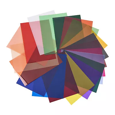 20pcs Color Correction   Filter Sheet Color Correction Filters Kit B3B2 • £25.17
