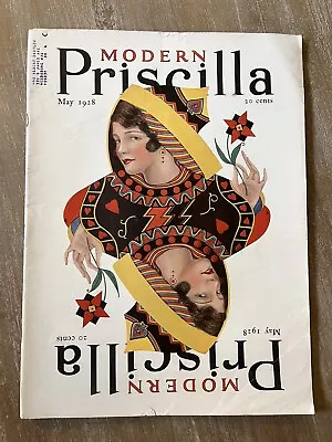 1928 May Modern Priscilla Magazine J. Knowles Hare Cover • $34.99