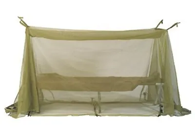 USGI Military Issue Field Mosquito Bar Insect Net Tent Cot Cover Netting • $21.99