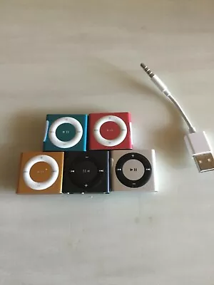$82.50 • Buy Used Apple IPod Shuffle 4th Generation Good Working Condition 