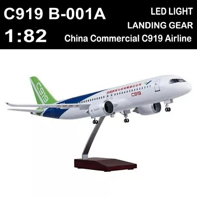 1/82 C919 China Air Aircraft Airplane Resin Model Commercial Plane Collection • $79.99