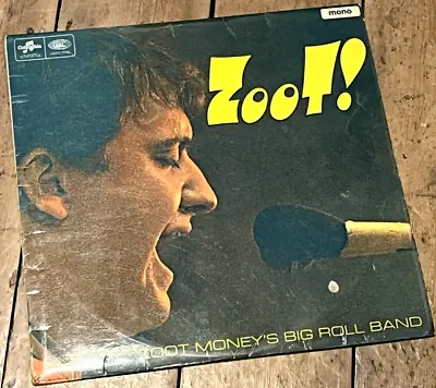 Zoot! Money's Big Roll Band Columbia/emi Sx6075 Mono Lp 1966 Fair Condition • £22.99