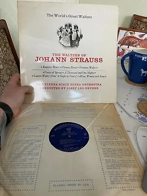 £2 • Buy Johann Strauss - The Worlds Great Waltzes - LP Record Vinyl 12 