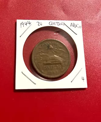 1944 20 Centavos Mexico Coin - Nice World Coin !!!  • $4.95