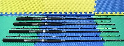 Okuma Classic Pro 7' 0  Lead Core Trolling Rod Chartreuse Tip CP-LC-70-CT 4-Pack • $69