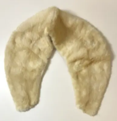 Vintage Arctic White Fox Fur Wide Women's Neck Scarf Stole Collar • $39.99