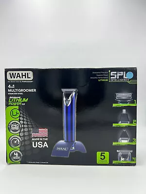 Wahl Total Groom 4 In 1 Multi Groomer - Blue  Advanced Lithium Power 9864-801 • £34.99