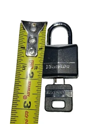 Master Lock Travel Luggage Lock 1Padlock - Black 1 Key • $7