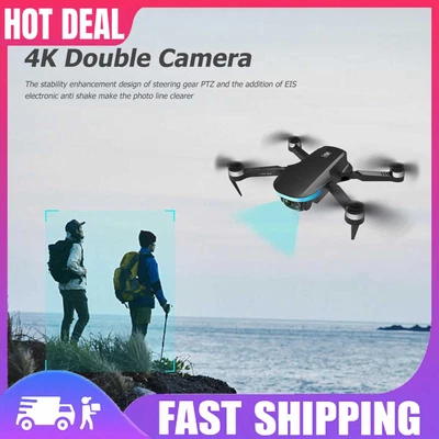 $133.64 • Buy 4CH EIS RC Drone Brushless Motor 4K HD Camera GPS RC Quadcopter Drone For Adults