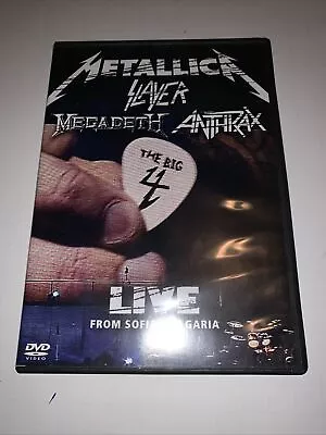 The Big 4: Live From SOFIA Bulgaria (DVD) Metallica Slayer Anthrax Megadeth • $19.99