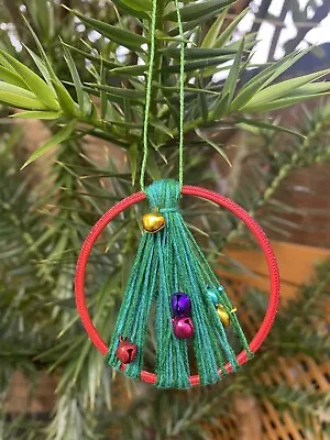 Original Handmade  Christmas Tree🎄  Hanging Tree Decoration By Piret Randam • £3.25