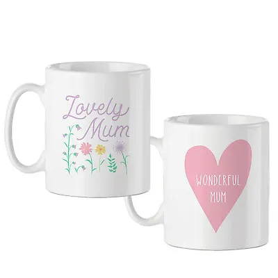 Mothers Day Mum Mug White - Choose Design • £5.13