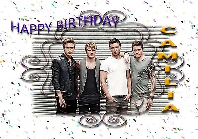 MCFLY   - Personalised Birthday Greeting Card A5 Friend / Son / Any • £2.95