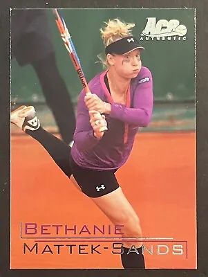 20011 Ace Matchpoint 2 Bethanie Mattek - Sands #40 Tennis • $1.75