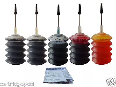 5x30ml Refill Ink For Canon PG-240 CL-241 MX372 MX392 MX432 MX439 MX452 MX459 • $14.49