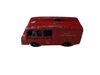 Vintage Matchbox Land Rover Fire Truck No.57 Kent Fire Brigade For Parts/Repair • $8.16