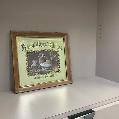 1990 Pabst Blue Ribbon PBR Wood Ducks Mirror Wildlife Collection Limited Edition • $17.40