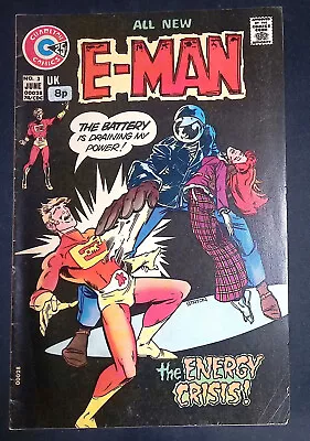 E-Man #3 Bronze Age Charlton Comics F • £4.99