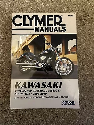 Climber Manuals Kawasaki Vulcan 900 Classic Classic LT & Custom 2006-2019 • $55