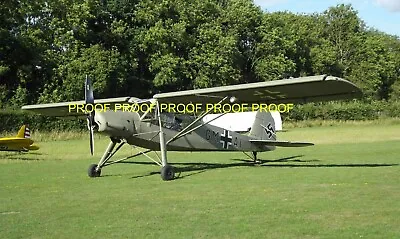 £0.99 • Buy 6 X4  Colour Photo Fieseler Storch Plane Aircraft Aeroplane Airplane  Ow B